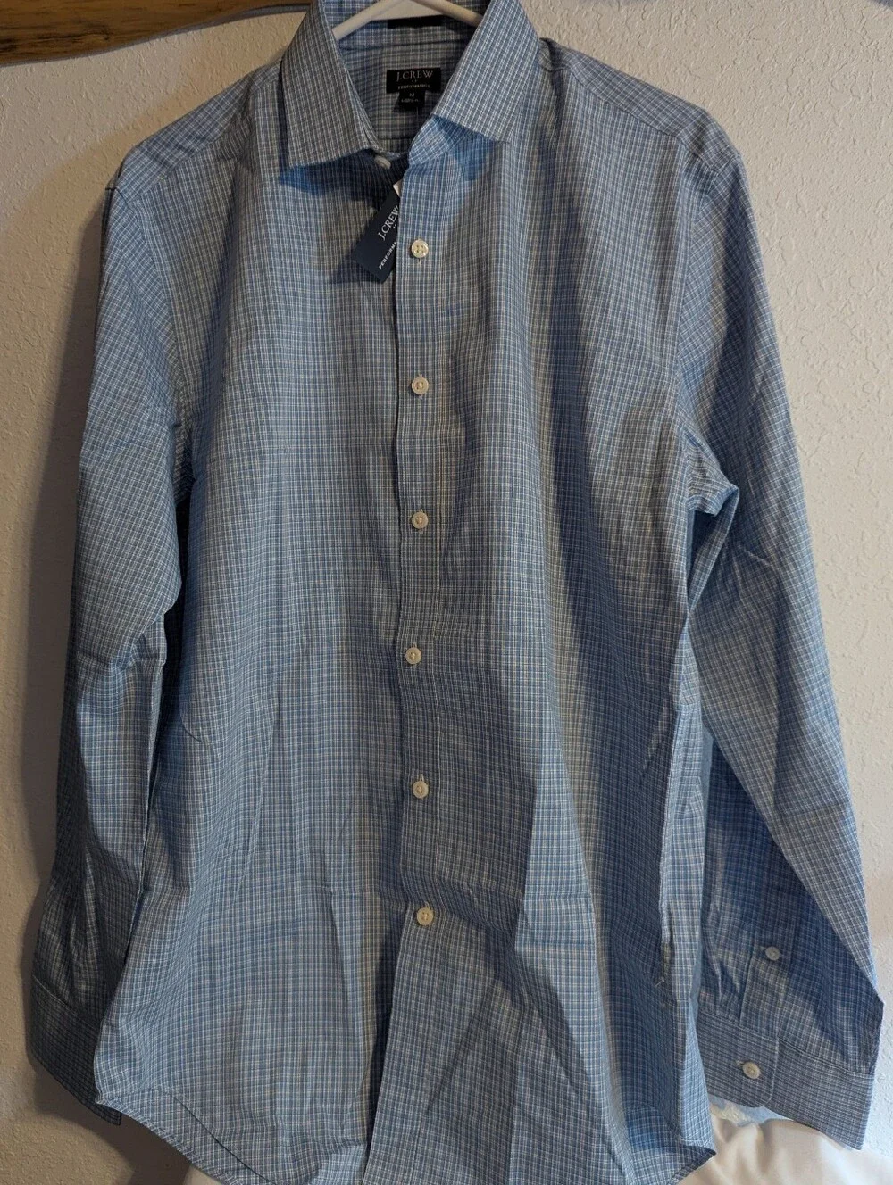 Men's J Crew Performance Slim Fit Dress Shirt Size Medium BNWT